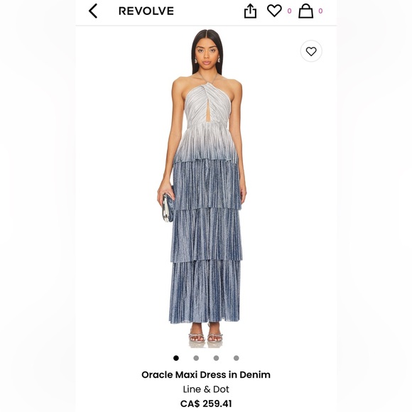 Trendy Wedding Guest Dress from Revolve - Picture 2 of 7